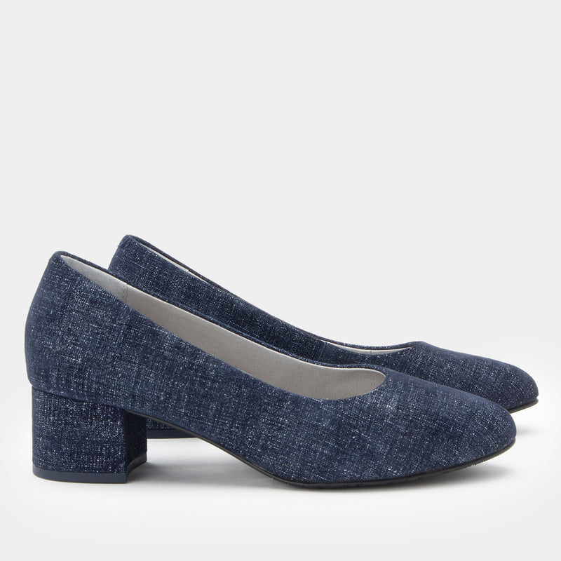 Lisah Tailored Navy Shoe