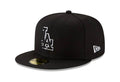 Los Angeles Dodgers Black Outline 59FIFTY Fitted