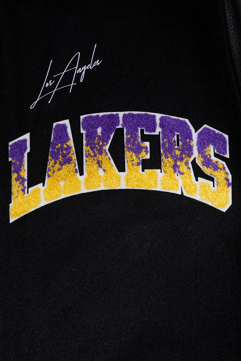 LOS ANGELES LAKERS HOME TOWN WOOL VARSITY