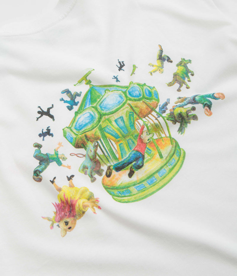 Lurpiv Carousel T-Shirt in White