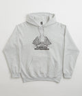 Magenta 3D Hoodie in Ash