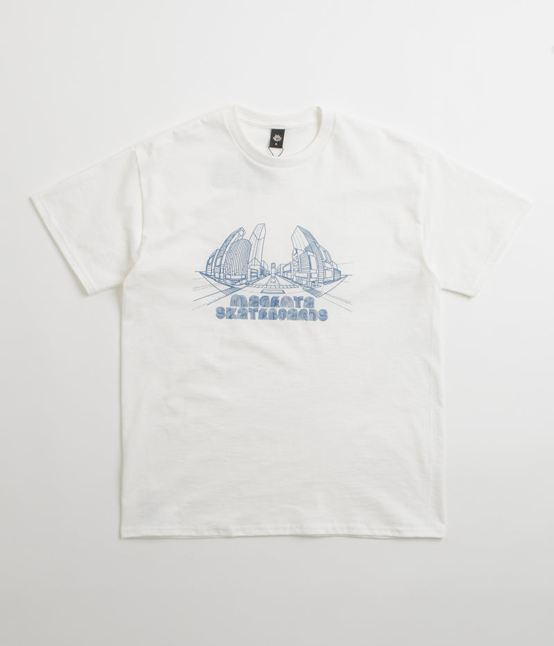 Magenta 3D T-Shirt in White