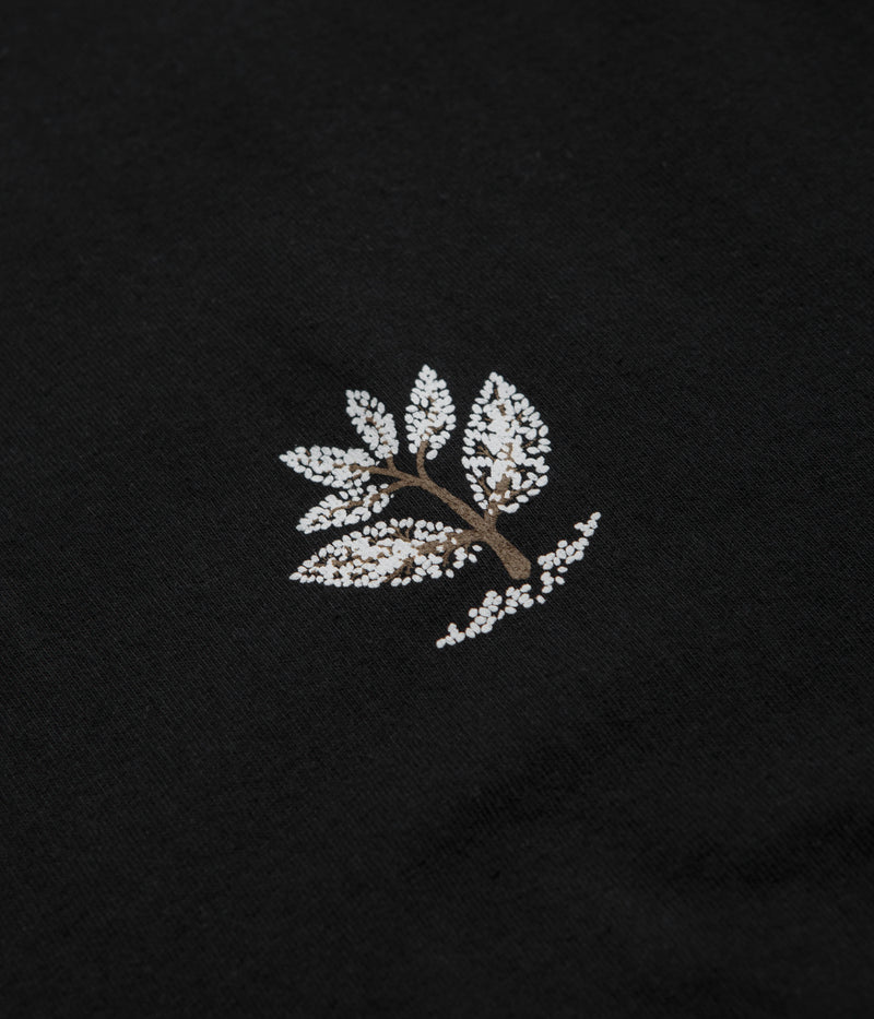 Magenta Blossom T-Shirt in Black
