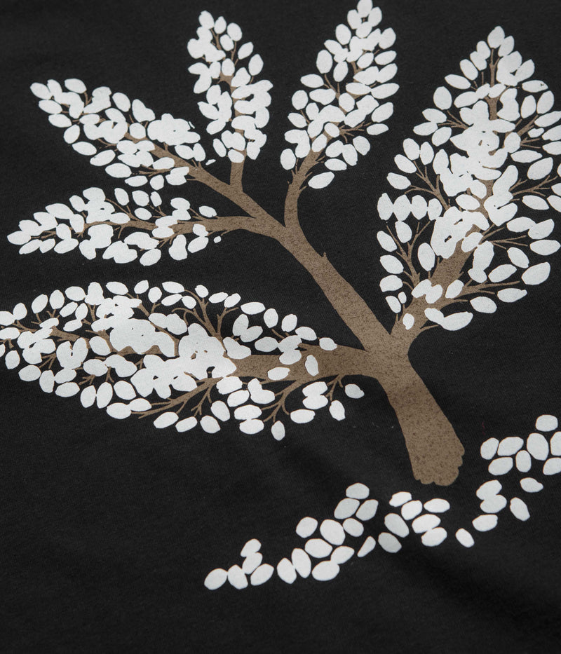 Magenta Blossom T-Shirt in Black