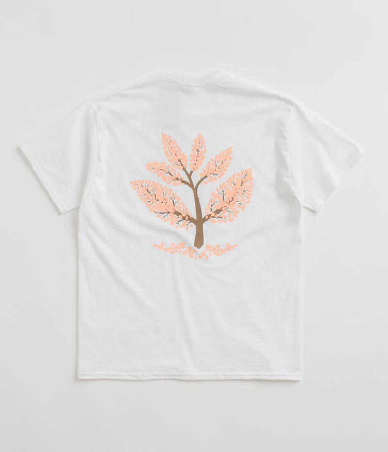 Magenta Blossom T-Shirt in White