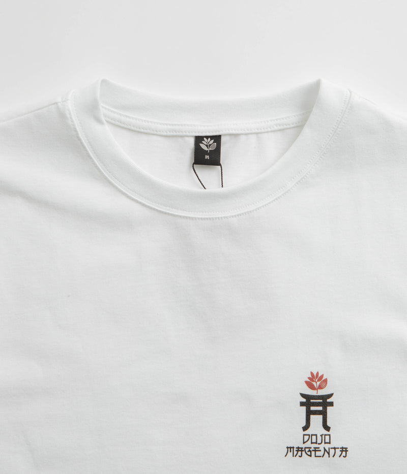 Magenta Dojo T-Shirt in White