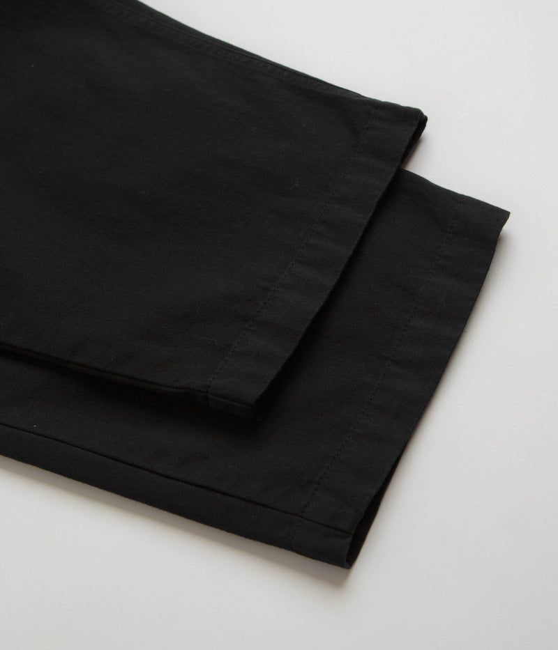 Magenta Extra Loose Pants in Black