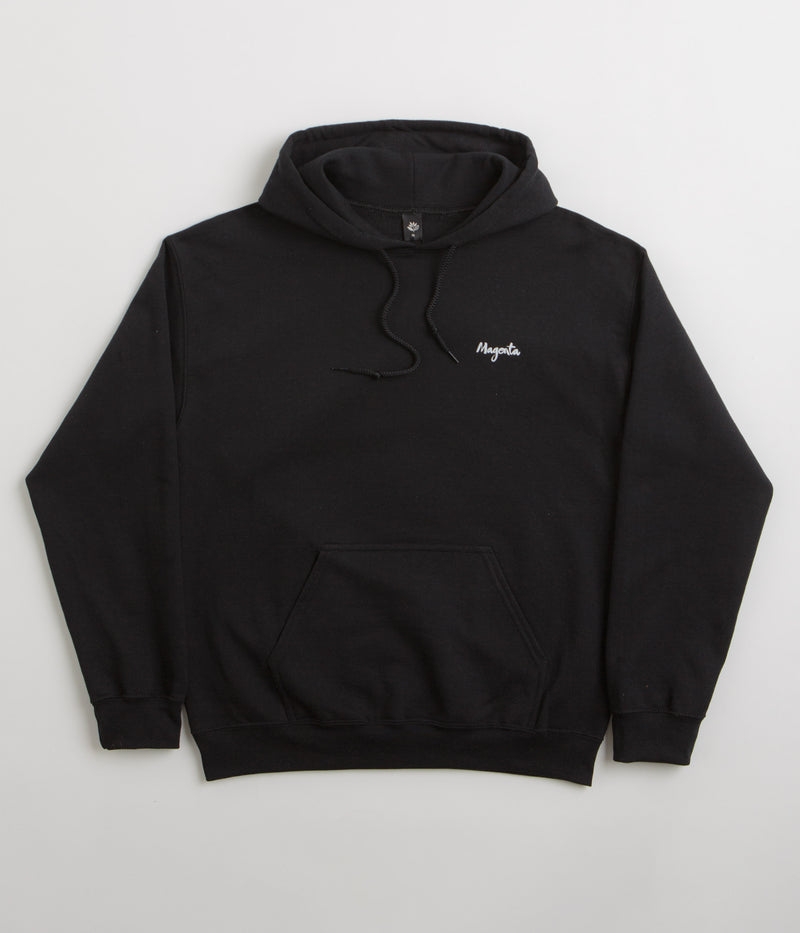 Magenta Femme Hoodie in Black