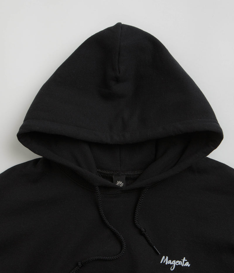 Magenta Femme Hoodie in Black