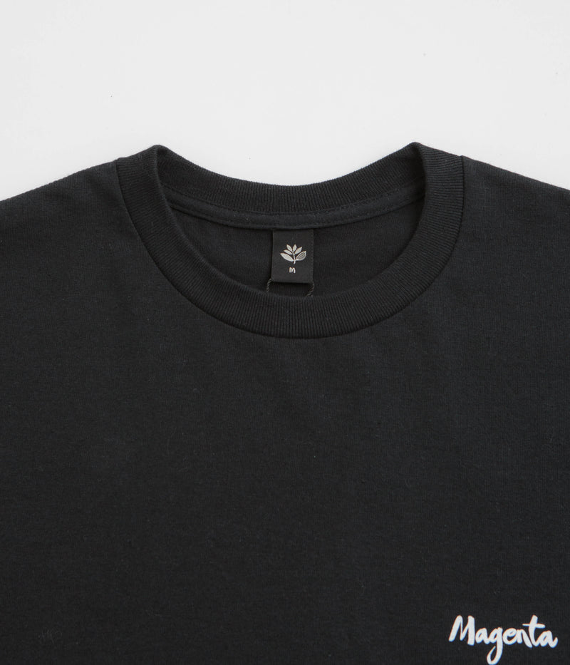 Magenta Femme T-Shirt in Black