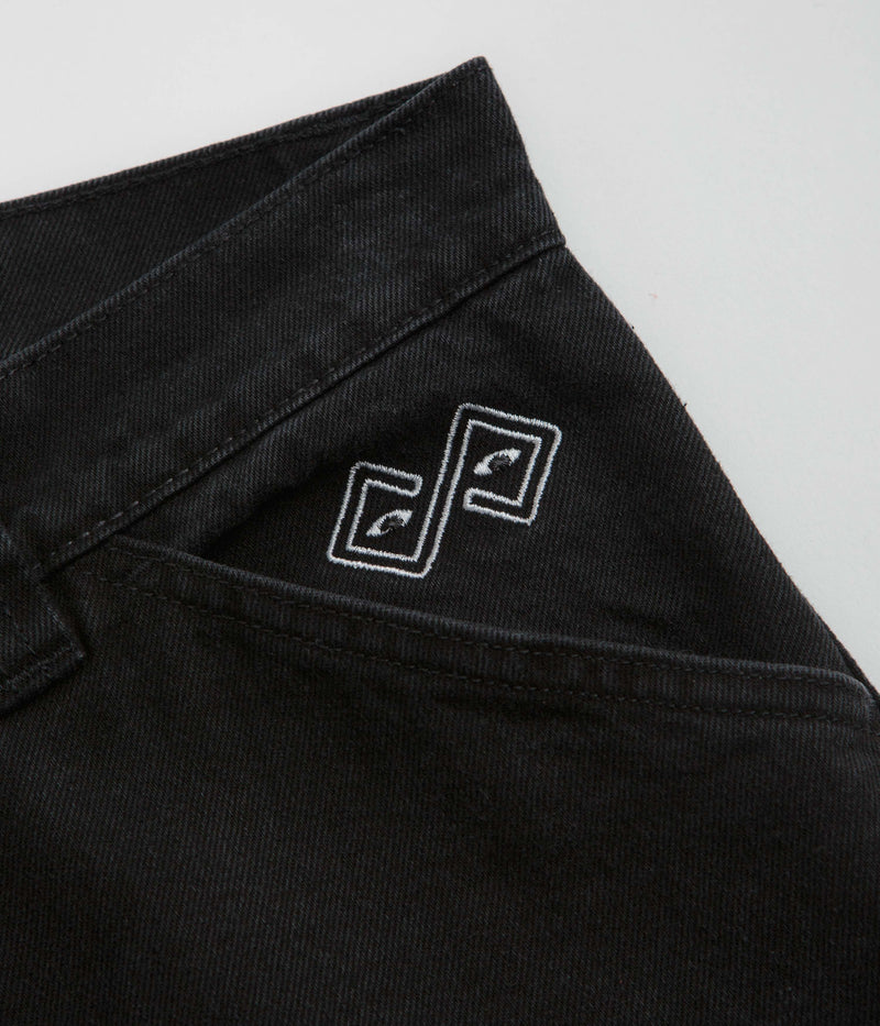 Magenta Ledge Jeans in Black