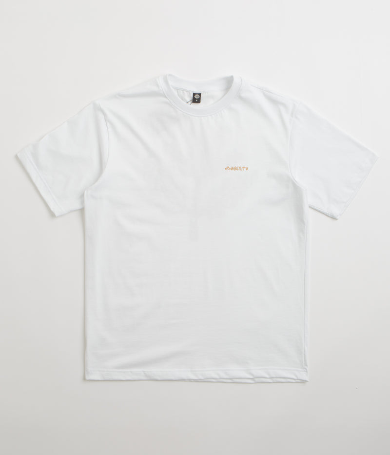 Magenta Life T-Shirt in White