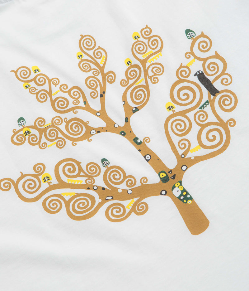 Magenta Life T-Shirt in White