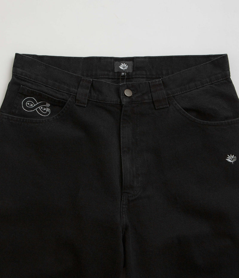 Magenta OG Jeans in Black and Black