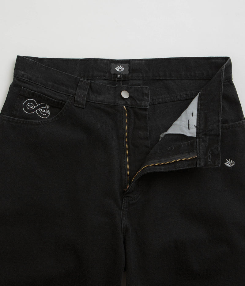 Magenta OG Jeans in Black and Black