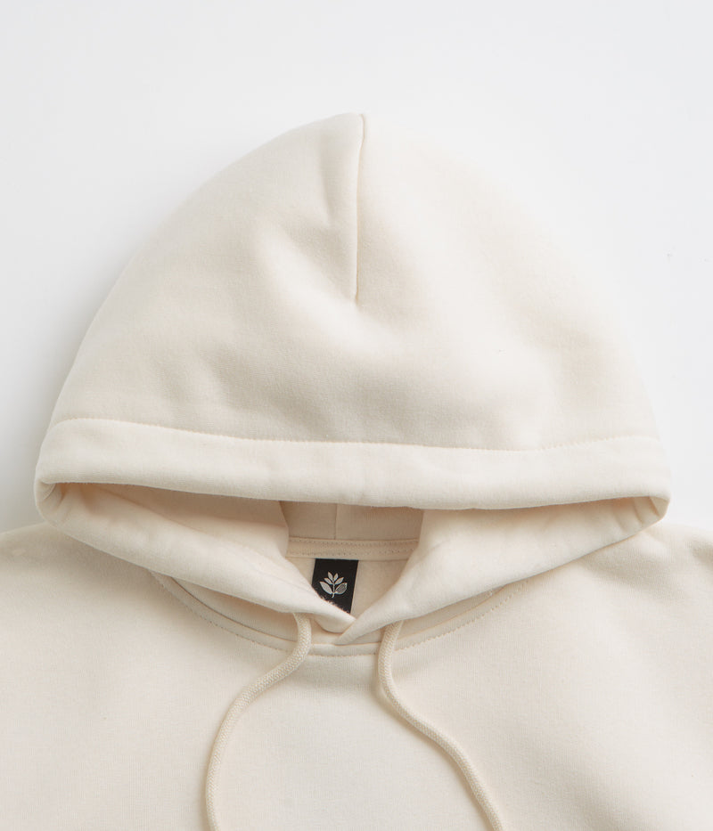Magenta Outline Hoodie in Natural