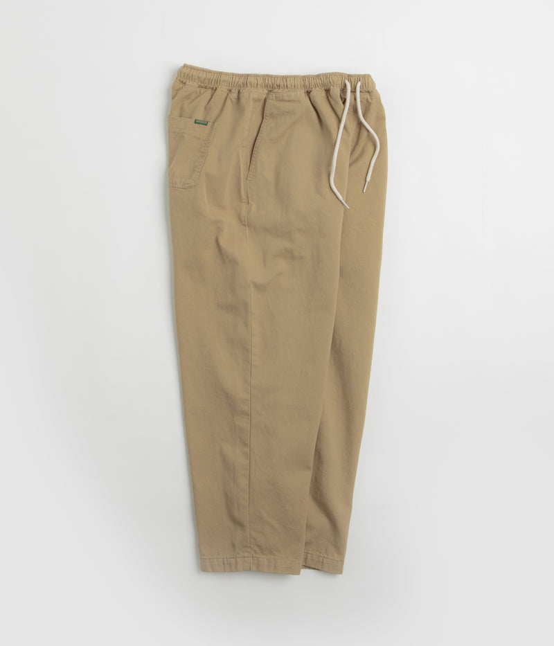 Magenta Slack Pants in Beige