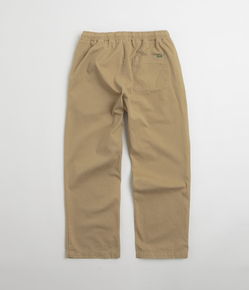 Magenta Slack Pants in Beige