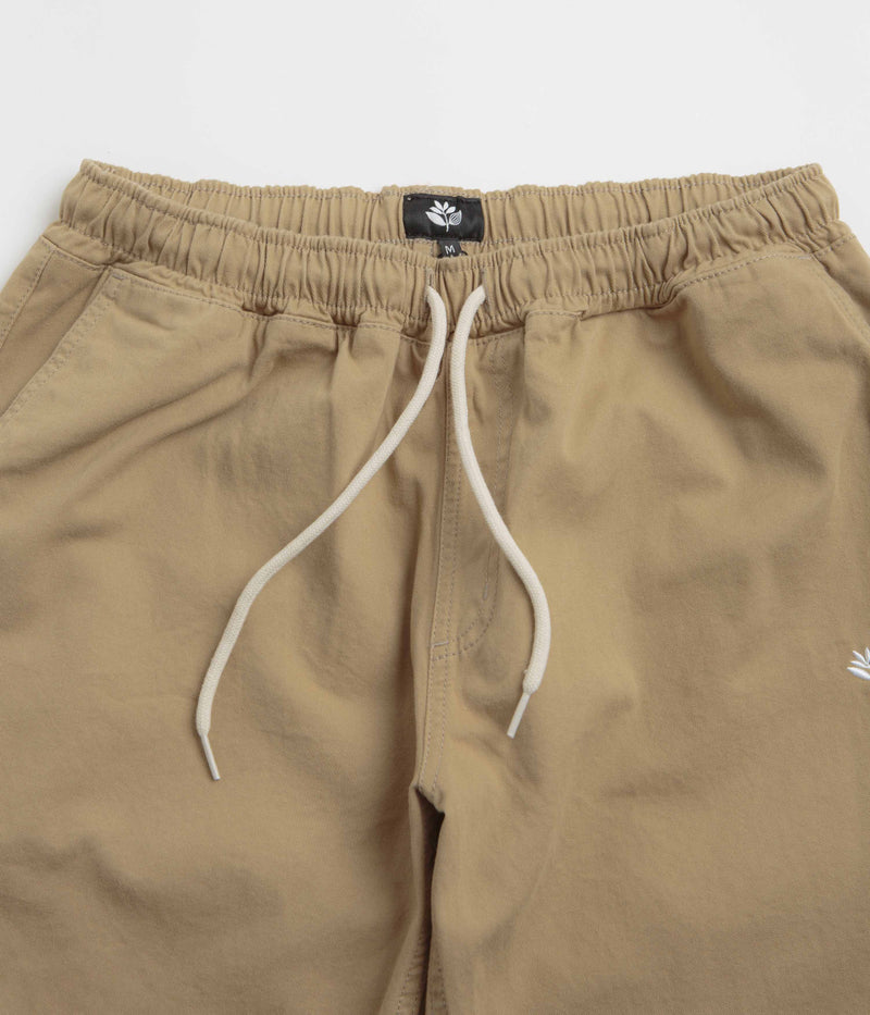 Magenta Slack Pants in Beige