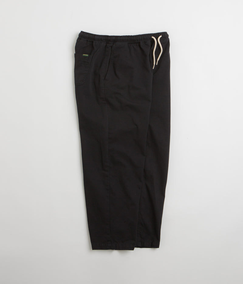 Magenta Slack Pants in Black
