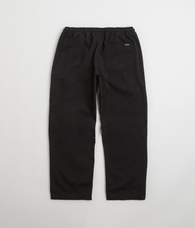 Magenta Slack Pants in Black