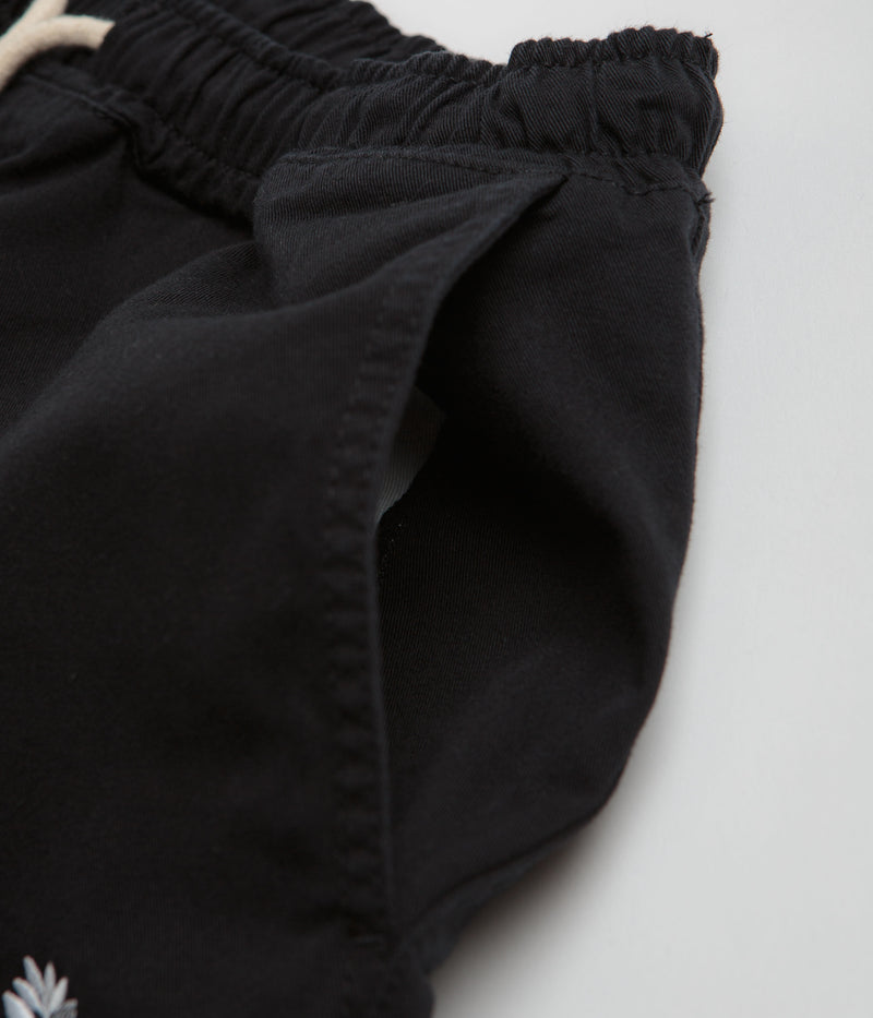 Magenta Slack Pants in Black