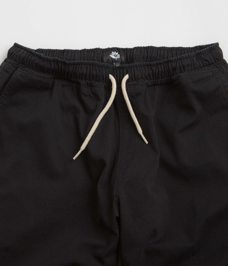 Magenta Slack Pants in Black
