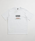 Magenta Station T-Shirt in White