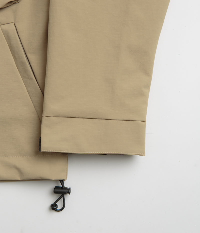 Magenta Storm Parka in Beige