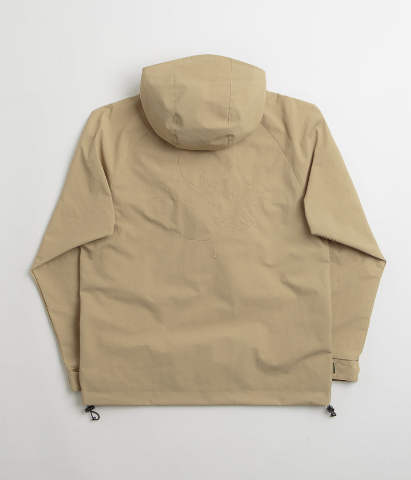 Magenta Storm Parka in Beige
