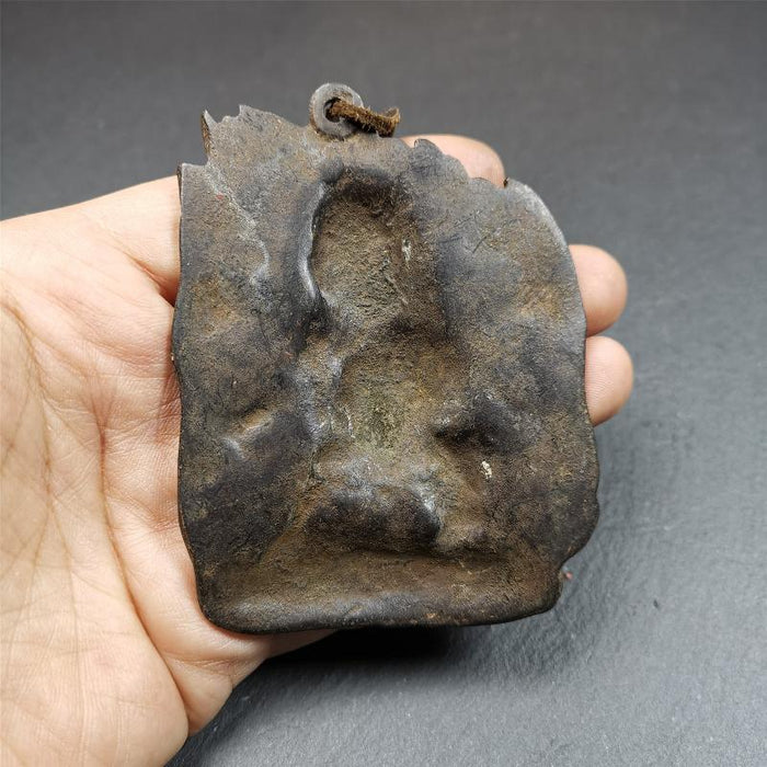 Mahakala Buddha Statue 3.55" - Tibetan Buddhist statue, view 6