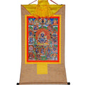 ནག་པོ་ཆེན་པོ། Mahakala - Tibetan thangka painting, view 7