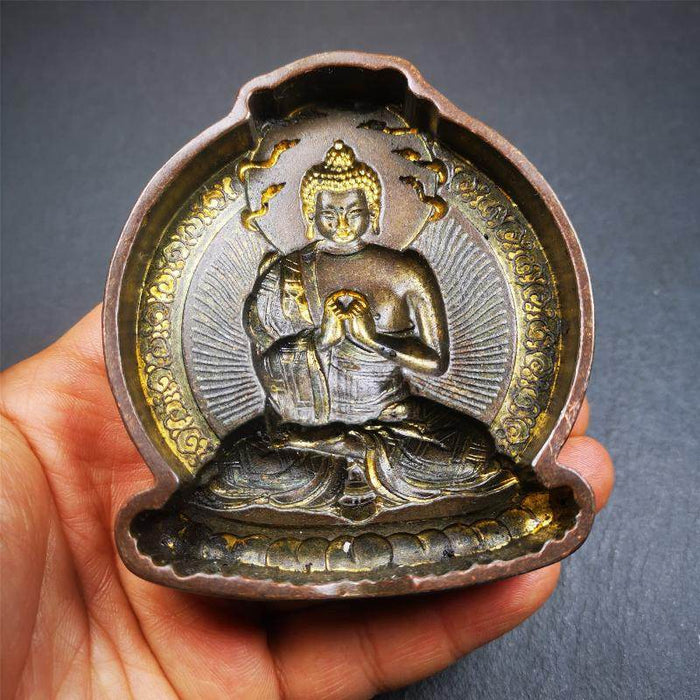 Maitreya,Ajita Tsa Tsa Mold - Tibetan tsa tsa mold, view 7