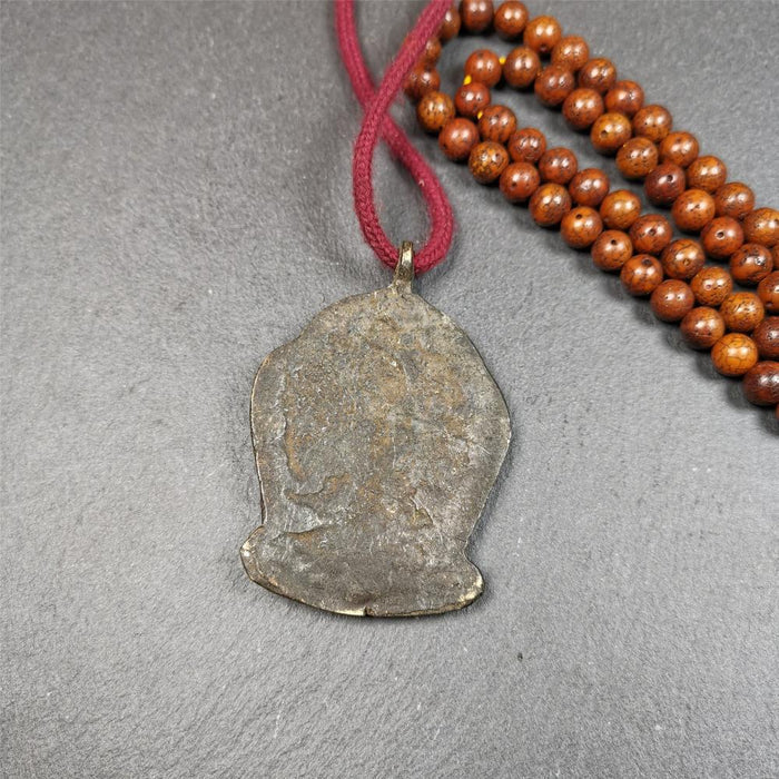 Manjusri Sword Amulet 2.2" - Tibetan Buddhist amulet, view 6