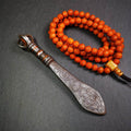 Mansusri Sword - Tibetan Buddhist art, front view