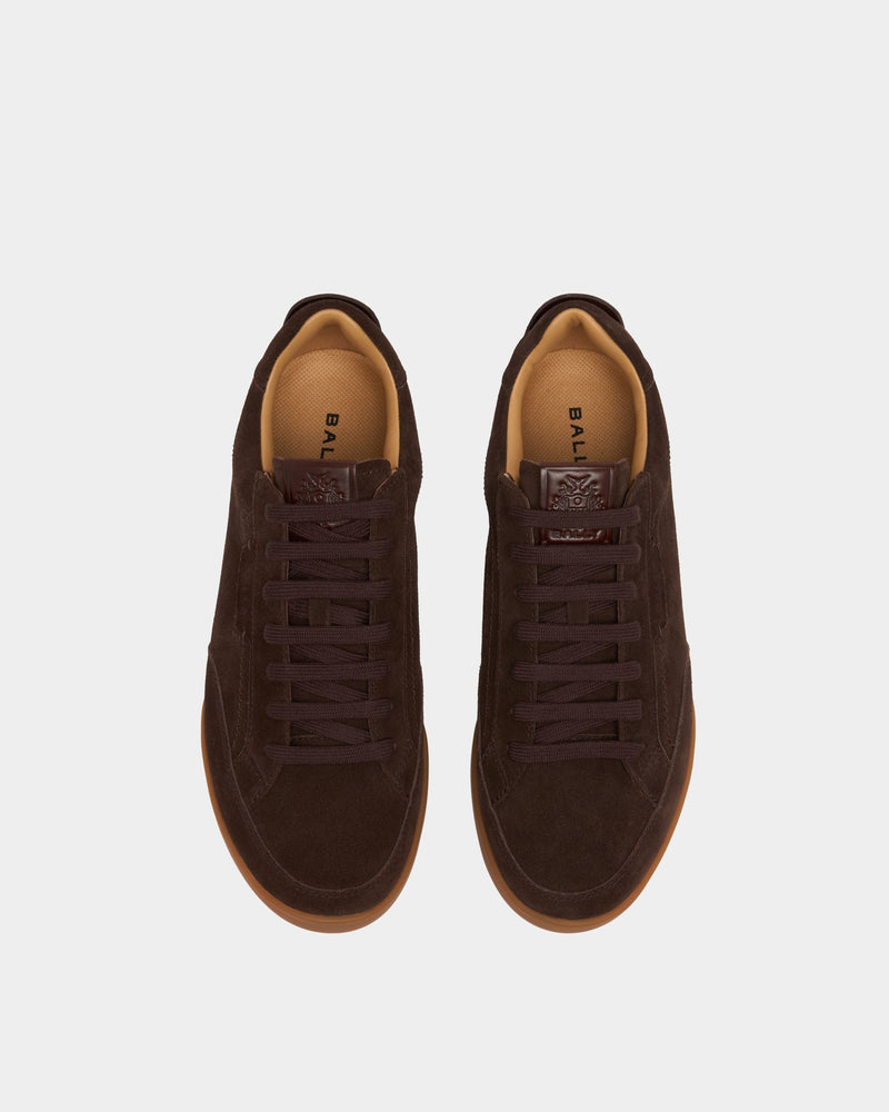 Manto Runner Sneaker in Brown Suede