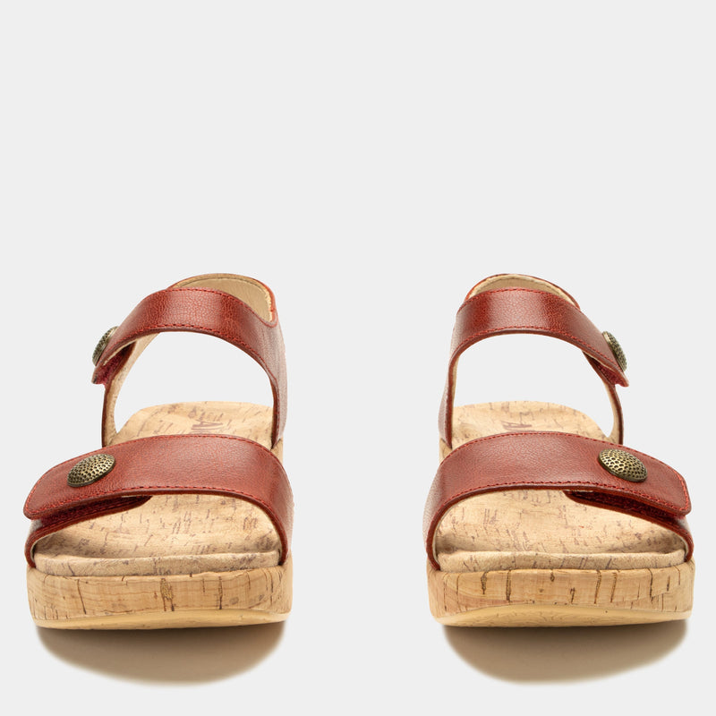 Marta Garnet Sandal | Alegria Shoes
