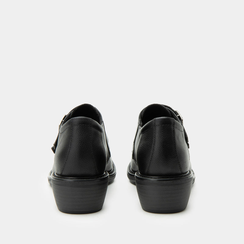 Mave Black Burnish Shoe | Alegria Shoes