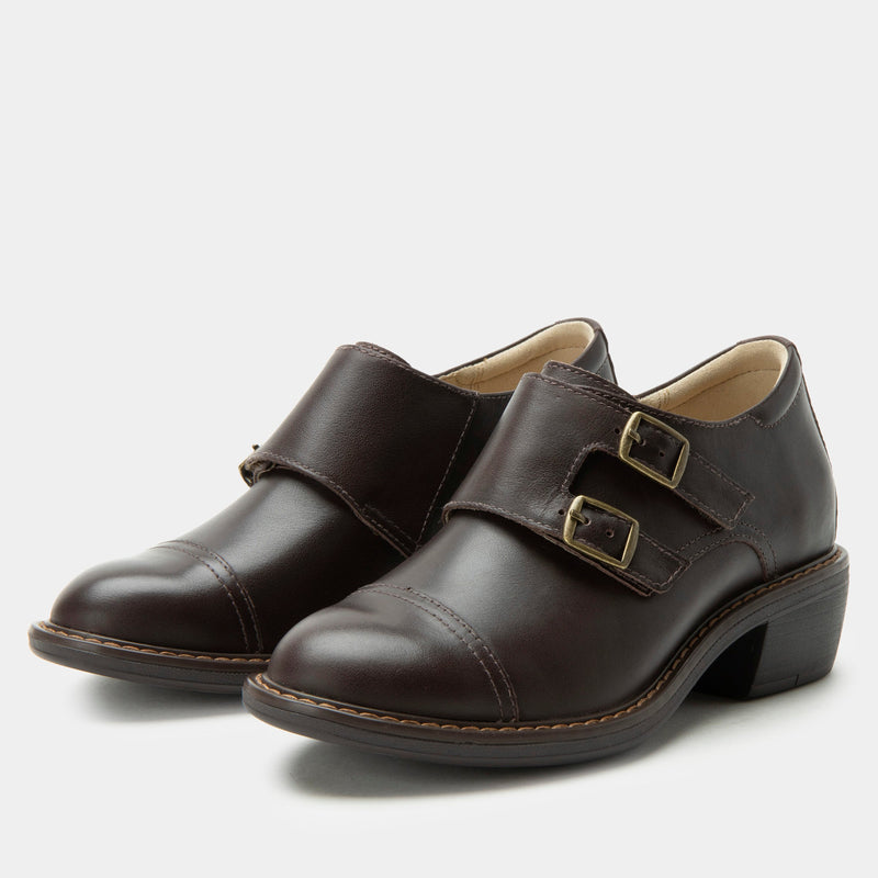 Mave Tawny Burnish Shoe | Alegria Shoes
