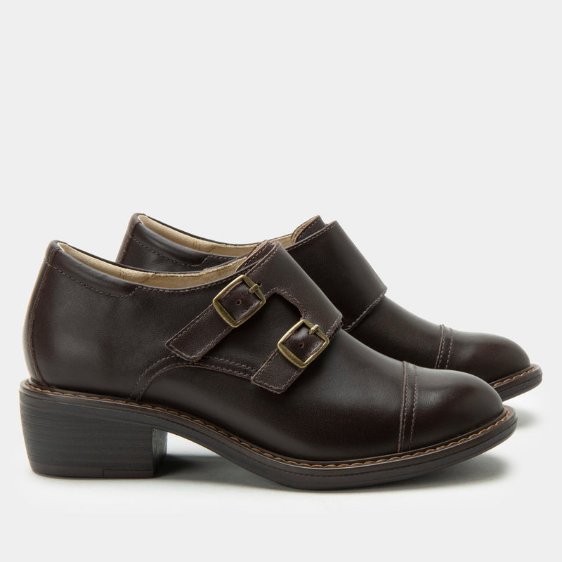 Mave Tawny Burnish Shoe | Alegria Shoes