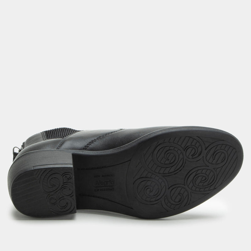Meadow Black Boot | Alegria Shoes