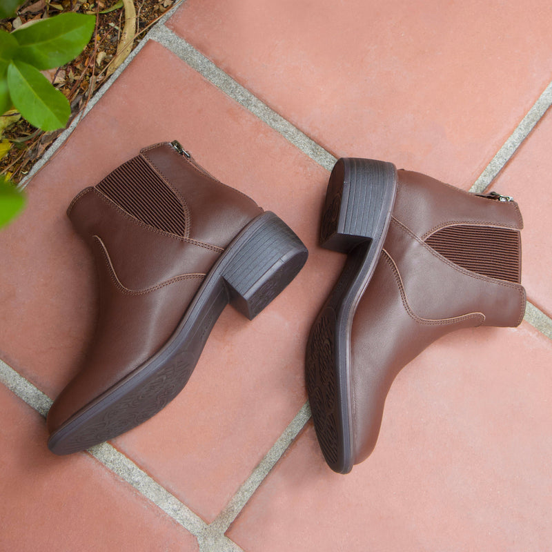 Meadow Chocolate Boot | Alegria Shoes