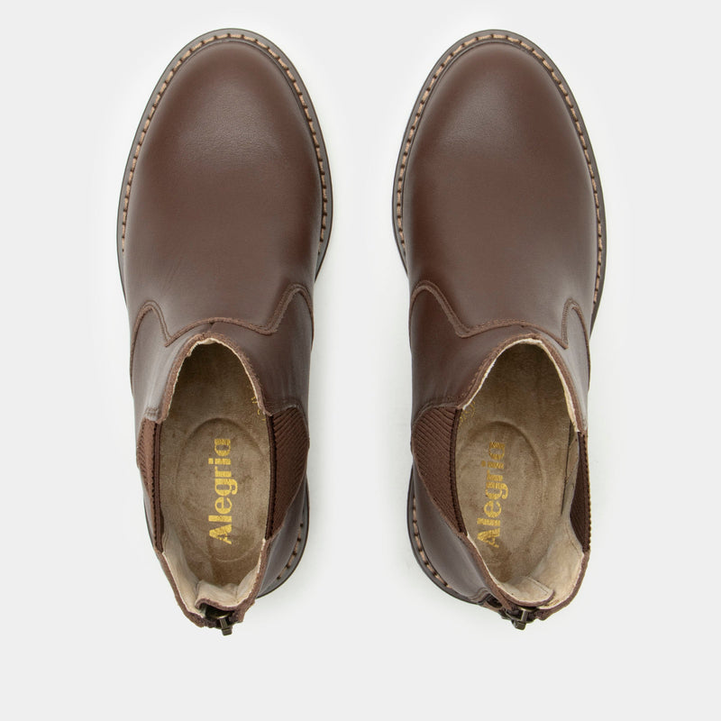 Meadow Chocolate Boot | Alegria Shoes