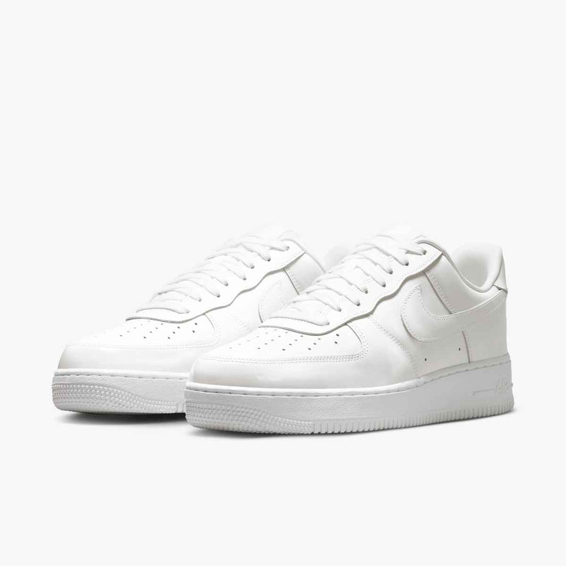 Men's Nike Air Force 1 '07 "Patent Leather Triple White"