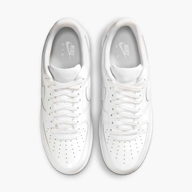 Men's Nike Air Force 1 '07 "Patent Leather Triple White"