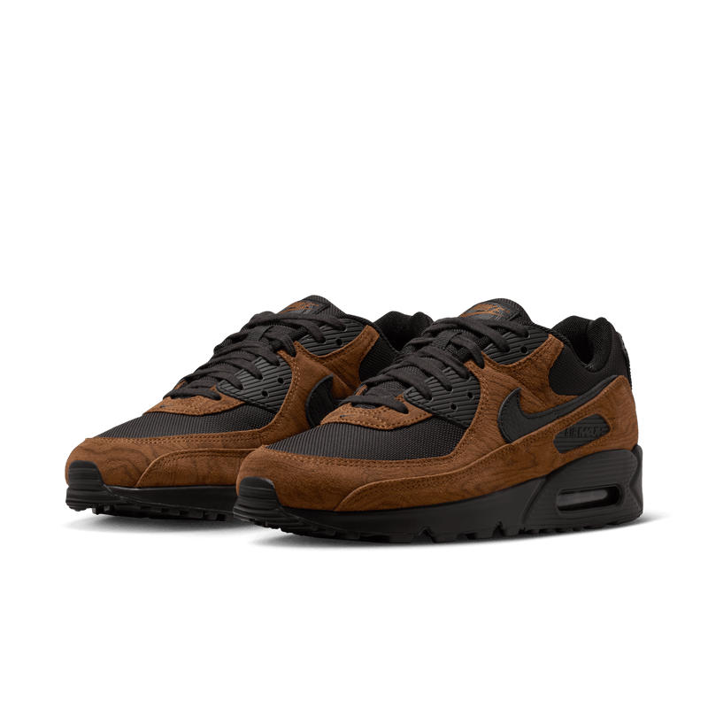 Men's Nike Air Max 90 Premium "Light Brtitish Tan Velvet Brown"