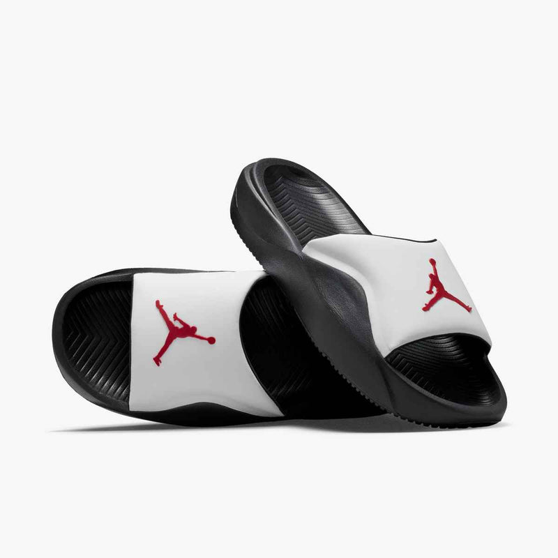 Men's Jordan Franchise Slides "White Black Gym Red"