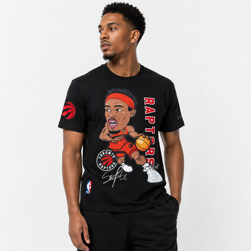 Men's Pro Standard Toronto Raptors Big Head Tee