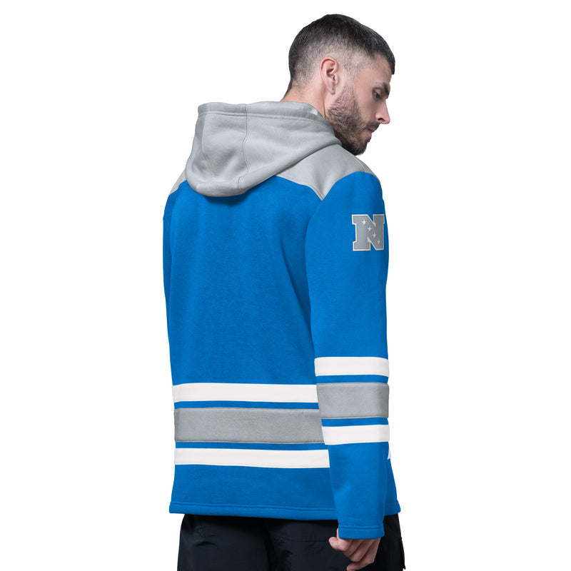 Men's Starter Detroit Lions Slap Shot Jersey
