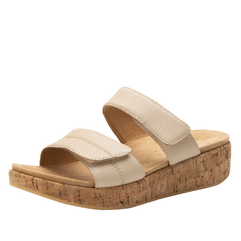 Mena Ivory Mist Sandal | Alegria Shoes